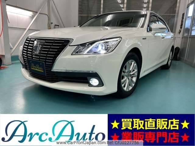 toyota crown 2013 -TOYOTA--Crown DAA-AWS210--AWS210-6005341---TOYOTA--Crown DAA-AWS210--AWS210-6005341- image 1