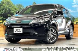 toyota harrier 2017 CFJ1847658