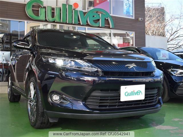 toyota harrier 2016 -TOYOTA--Harrier DBA-ZSU60W--ZSU60-0075837---TOYOTA--Harrier DBA-ZSU60W--ZSU60-0075837- image 1