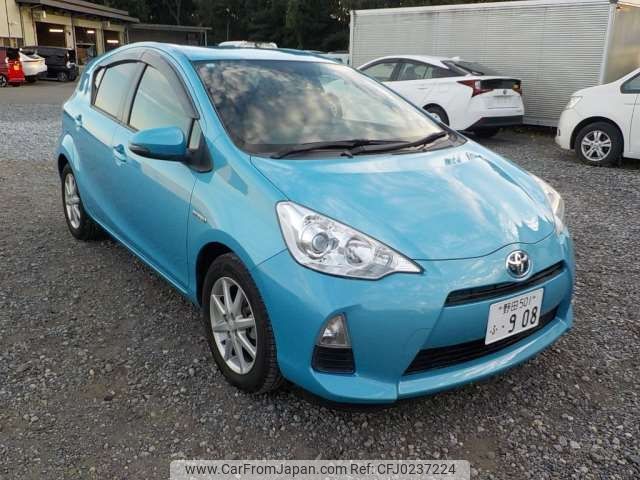 toyota aqua 2013 -TOYOTA 【野田 500ｱ1234】--AQUA DAA-NHP10--NHP10-2181816---TOYOTA 【野田 500ｱ1234】--AQUA DAA-NHP10--NHP10-2181816- image 1