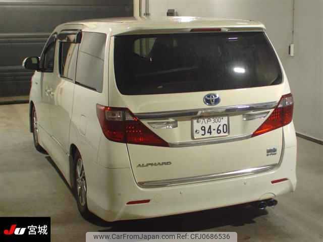 toyota alphard 2012 -TOYOTA 【八戸 300ﾈ9460】--Alphard ATH20W-8020189---TOYOTA 【八戸 300ﾈ9460】--Alphard ATH20W-8020189- image 2