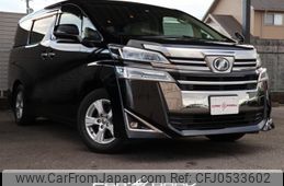 toyota vellfire 2019 CARSENSOR_JP_AU6080310244