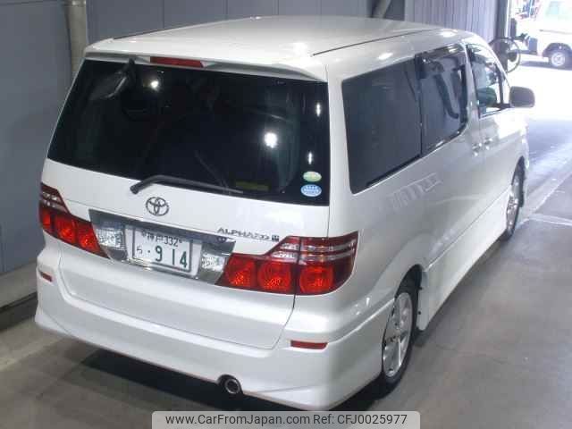 toyota alphard 2008 -TOYOTA 【神戸 332ﾗ914】--Alphard ANH10W--0203639---TOYOTA 【神戸 332ﾗ914】--Alphard ANH10W--0203639- image 2