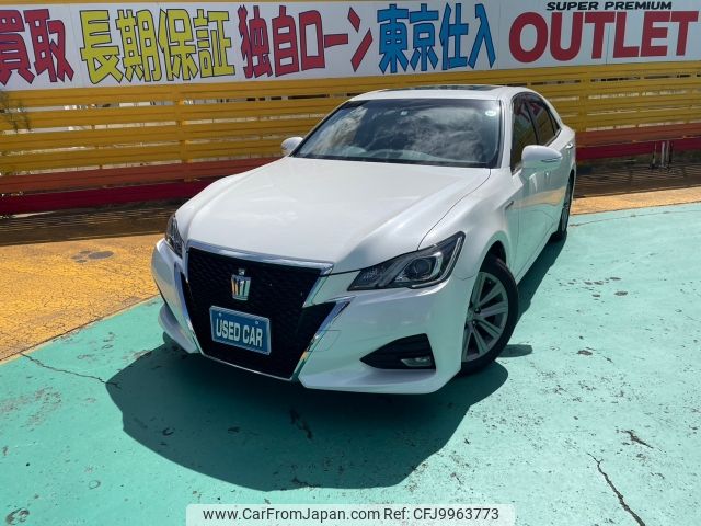 toyota crown 2015 -TOYOTA--Crown DAA-AWS210--AWS210-6098804---TOYOTA--Crown DAA-AWS210--AWS210-6098804- image 1