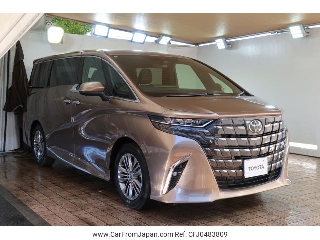 toyota alphard 2024 -TOYOTA--Alphard 3BA-AGH40W--AGH40-0027***---TOYOTA--Alphard 3BA-AGH40W--AGH40-0027***- image 1