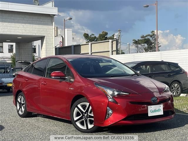 toyota prius 2016 -TOYOTA--Prius DAA-ZVW50--ZVW50-8016258---TOYOTA--Prius DAA-ZVW50--ZVW50-8016258- image 1