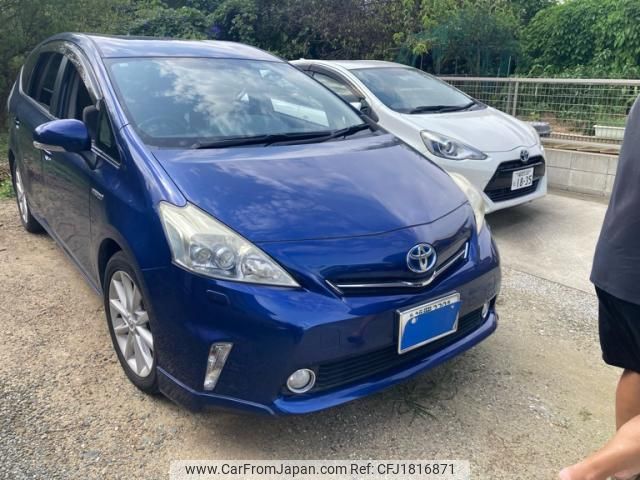 toyota prius-α 2012 CFJ1816871 image 1