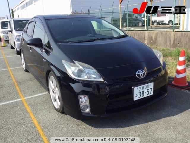 toyota prius 2010 -TOYOTA 【三重 301ﾌ3857】--Prius ZVW30-1322007---TOYOTA 【三重 301ﾌ3857】--Prius ZVW30-1322007- image 1