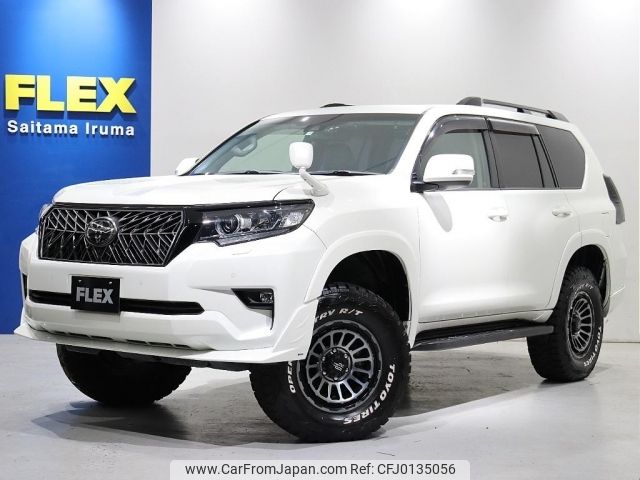 toyota land-cruiser-prado 2021 -TOYOTA--Land Cruiser Prado 3BA-TRJ150W--TRJ150-0106021---TOYOTA--Land Cruiser Prado 3BA-TRJ150W--TRJ150-0106021- image 1