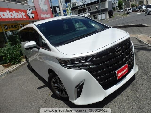 toyota alphard 2023 -TOYOTA--Alphard 3BA-AGH40W--AGH40-0002385---TOYOTA--Alphard 3BA-AGH40W--AGH40-0002385- image 2