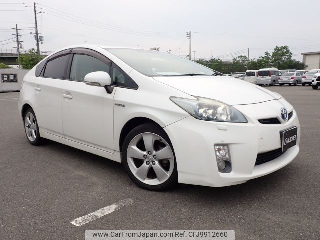 toyota prius 2011 -TOYOTA--Prius DAA-ZVW30--ZVW30-5260086---TOYOTA--Prius DAA-ZVW30--ZVW30-5260086- image 1