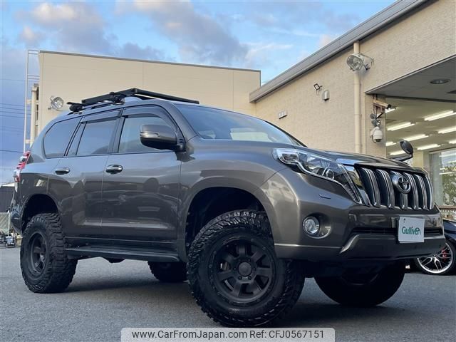 toyota land-cruiser-prado 2015 -TOYOTA--Land Cruiser Prado CBA-TRJ150W--TRJ150-0056208---TOYOTA--Land Cruiser Prado CBA-TRJ150W--TRJ150-0056208- image 1