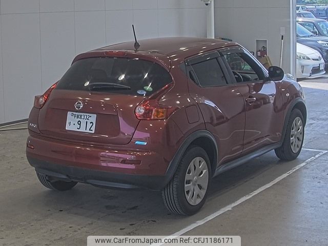 nissan juke 2014 -NISSAN 【宇都宮 332ﾘ912】--Juke YF15-307387---NISSAN 【宇都宮 332ﾘ912】--Juke YF15-307387- image 2