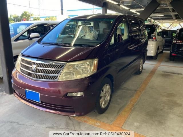 toyota alphard 2003 -TOYOTA--Alphard TA-MNH15W--MNH15-0012172---TOYOTA--Alphard TA-MNH15W--MNH15-0012172- image 1