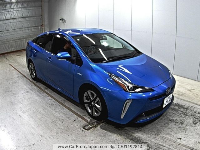 toyota prius 2019 -TOYOTA 【北九州 301て2135】--Prius ZVW51-8052843---TOYOTA 【北九州 301て2135】--Prius ZVW51-8052843- image 1