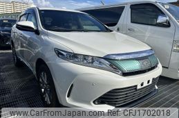 toyota harrier 2017 CFJ1702018