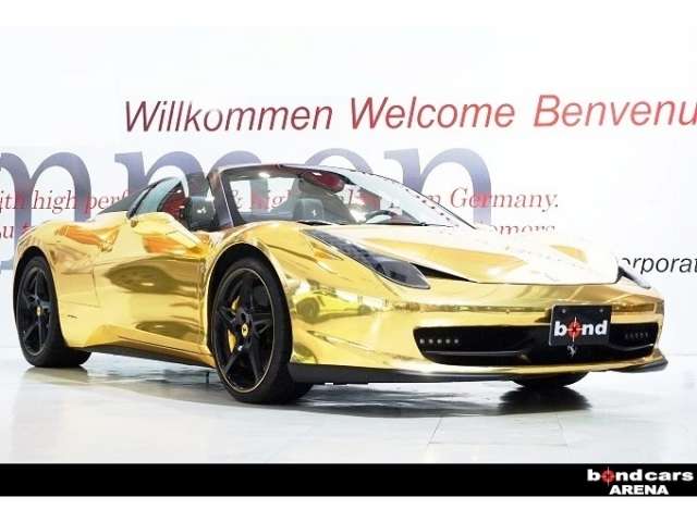 ferrari 458-spider 2013 -フェラーリ--フェラーリ　４５８　スパイダー ABA-F142--ZFF68NHJ000194465---フェラーリ--フェラーリ　４５８　スパイダー ABA-F142--ZFF68NHJ000194465- image 1