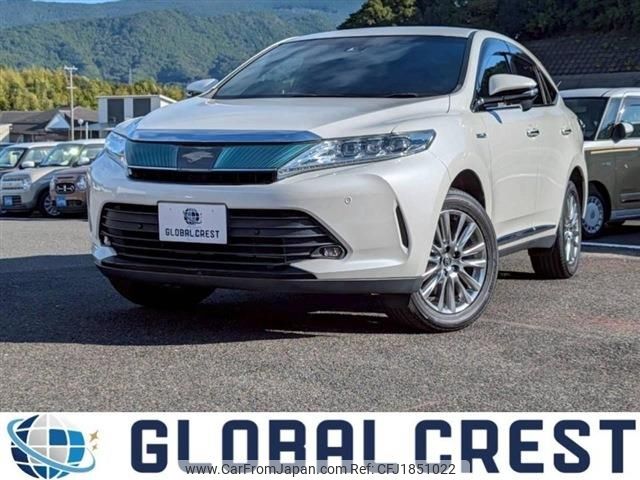 toyota harrier 2019 CFJ1851022 image 1