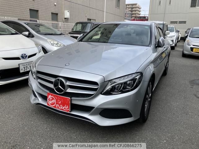 mercedes-benz c-class 2017 quick_quick_RBA-205042C_WDD2050422R287978 image 1