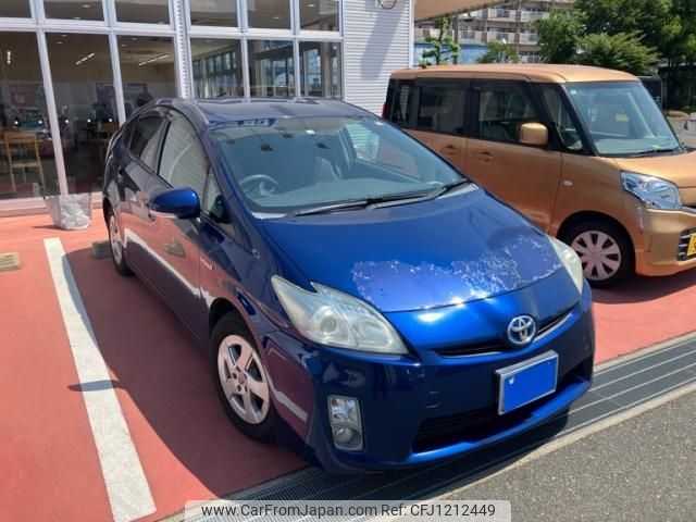 toyota prius 2010 -TOYOTA--Prius DAA-ZVW30--ZVW30-1258010---TOYOTA--Prius DAA-ZVW30--ZVW30-1258010- image 1