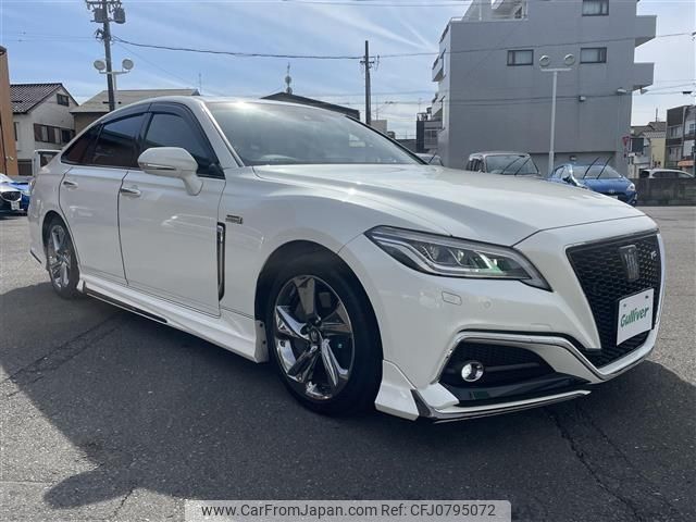 toyota crown 2018 -TOYOTA--Crown 6AA-GWS224--GWS224-1000672---TOYOTA--Crown 6AA-GWS224--GWS224-1000672- image 1