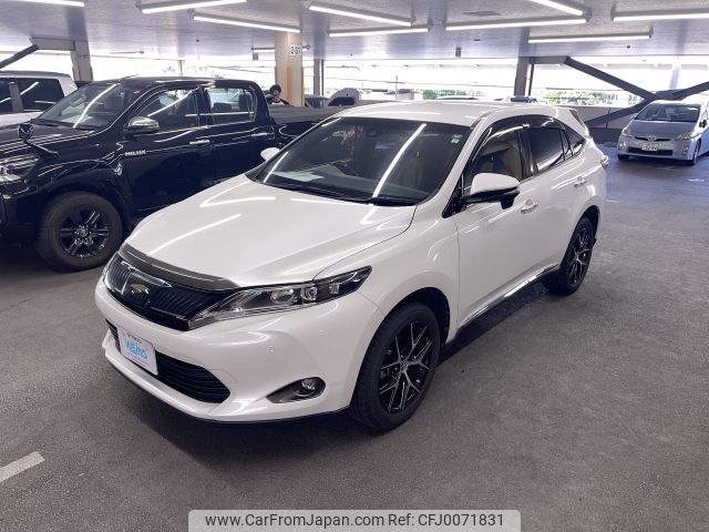 toyota harrier 2017 AF-ZSU65-0024037 image 1