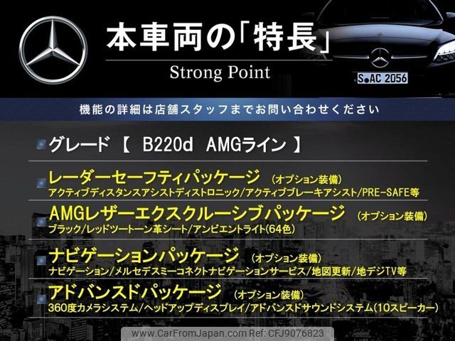 mercedes-benz b-class 2019 -MERCEDES-BENZ--Benz B Class 3DA-247012--WDD2470122J075753---MERCEDES-BENZ--Benz B Class 3DA-247012--WDD2470122J075753- image 2