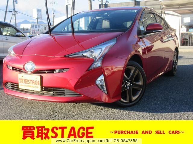 toyota prius 2018 -TOYOTA 【名変中 】--Prius ZVW55--8059204---TOYOTA 【名変中 】--Prius ZVW55--8059204- image 1