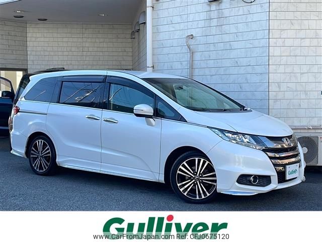 honda odyssey 2014 -HONDA--Odyssey DBA-RC1--RC1-1017493---HONDA--Odyssey DBA-RC1--RC1-1017493- image 1