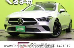 mercedes-benz cla-class 2020 quick_quick_3DA-118312M_W1K1183122N107399