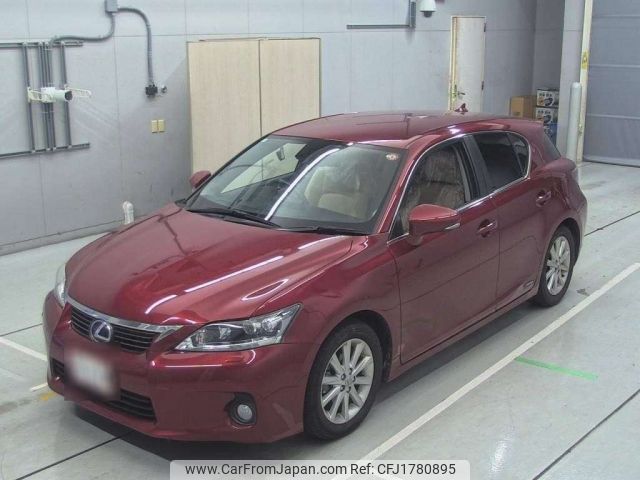 lexus ct 2012 CFJ1780895 image 1