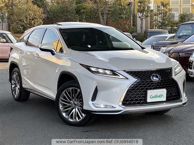 lexus rx 2022 -LEXUS--Lexus RX 6AA-GYL20W--GYL20-0016995---LEXUS--Lexus RX 6AA-GYL20W--GYL20-0016995- image 1