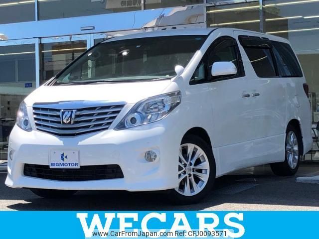 toyota alphard 2009 quick_quick_DBA-ANH20W_ANH20-8069727 image 1