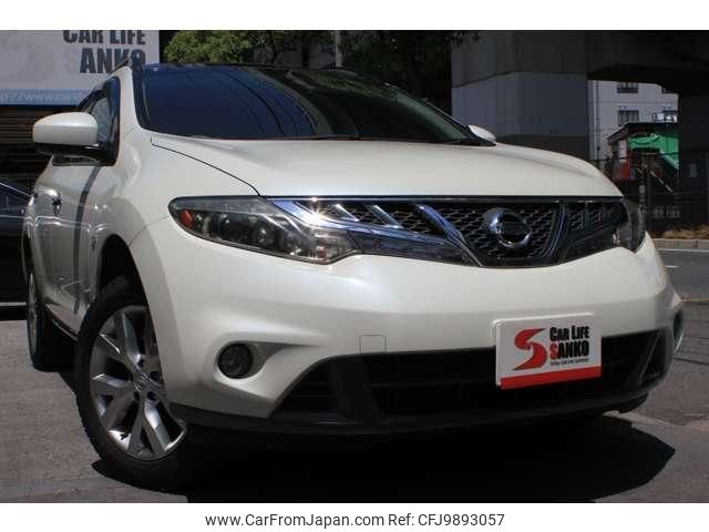 nissan murano 2011 quick_quick_CBA-TNZ51_TNZ51-021109 image 2