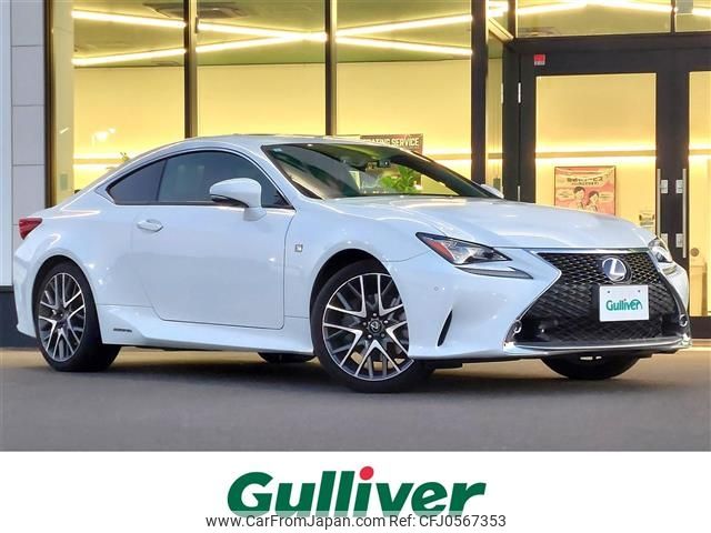 lexus rc 2015 -LEXUS--Lexus RC DAA-AVC10--AVC10-6002615---LEXUS--Lexus RC DAA-AVC10--AVC10-6002615- image 1