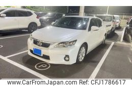 lexus ct 2011 CFJ1786617