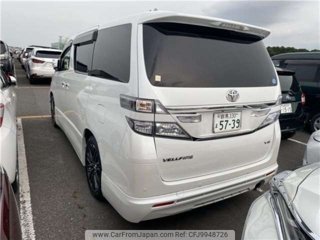 toyota vellfire 2012 -TOYOTA 【群馬 330ﾏ5739】--Vellfire DBA-GGH20W--GGH20-8066885---TOYOTA 【群馬 330ﾏ5739】--Vellfire DBA-GGH20W--GGH20-8066885- image 2