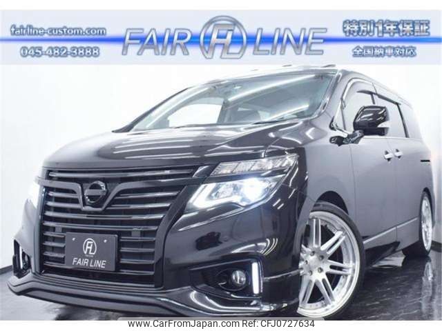 nissan elgrand 2014 -NISSAN--Elgrand DBA-TE52--TE52-073856---NISSAN--Elgrand DBA-TE52--TE52-073856- image 1