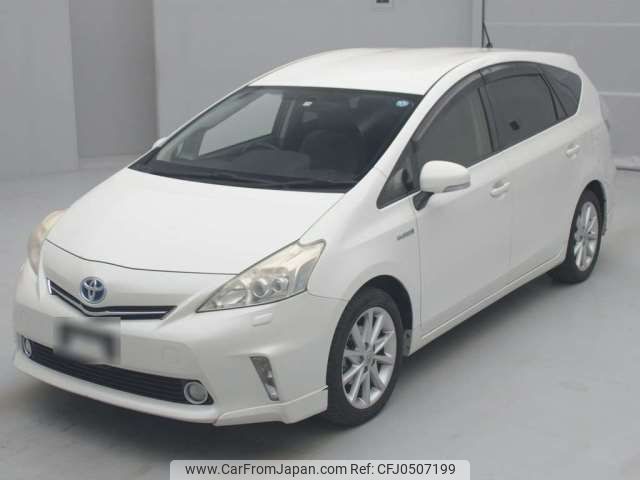 toyota prius-α 2013 -TOYOTA--Prius α DAA-ZVW40W--ZVW40-3084818---TOYOTA--Prius α DAA-ZVW40W--ZVW40-3084818- image 1