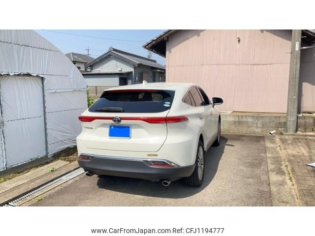 toyota harrier 2020 -TOYOTA--Harrier 6BA-MXUA80--MXUA80-0002695---TOYOTA--Harrier 6BA-MXUA80--MXUA80-0002695- image 2