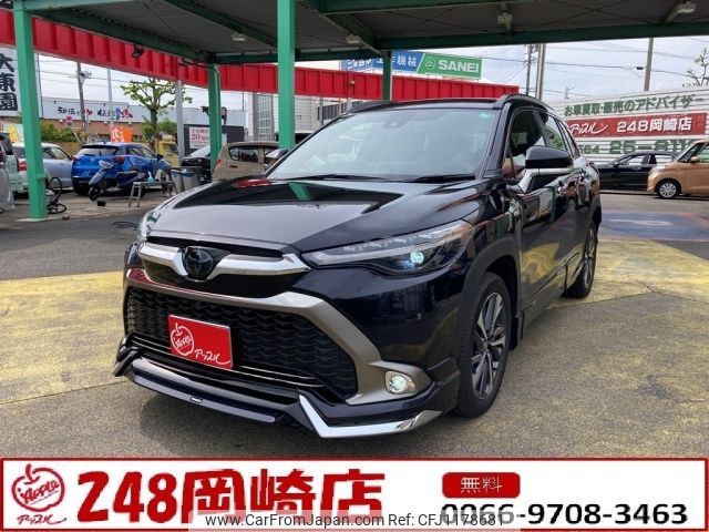 toyota corolla-cross 2021 -TOYOTA--Corolla Cross 6AA-ZVG15--ZVG15-1001489---TOYOTA--Corolla Cross 6AA-ZVG15--ZVG15-1001489- image 1