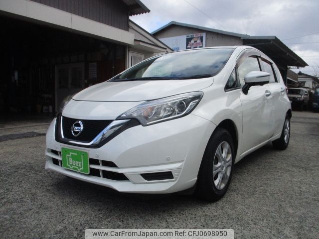 nissan note 2018 -NISSAN--Note DBA-E12--E12-574398---NISSAN--Note DBA-E12--E12-574398- image 1