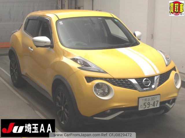 nissan juke 2015 -NISSAN 【熊谷 301ﾀ5947】--Juke YF15--406098---NISSAN 【熊谷 301ﾀ5947】--Juke YF15--406098- image 1