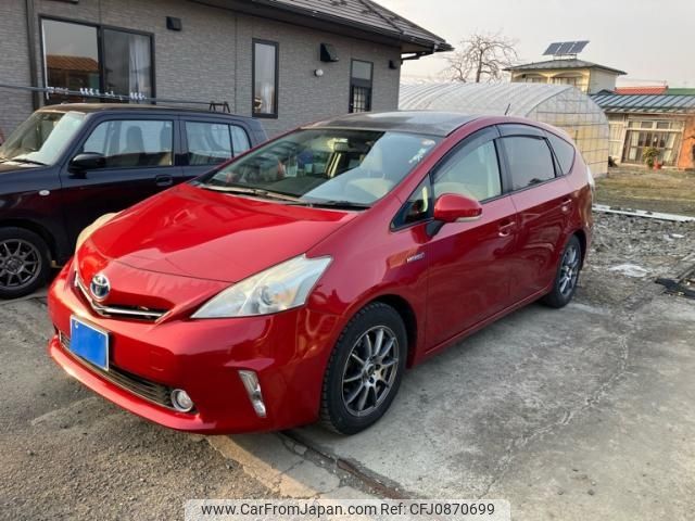 toyota prius-α 2012 -TOYOTA--Prius α DAA-ZVW41W--ZVW41-3087376---TOYOTA--Prius α DAA-ZVW41W--ZVW41-3087376- image 2