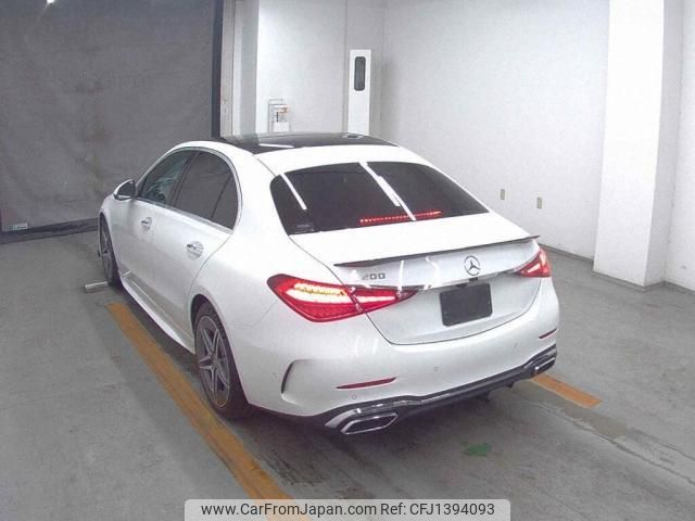 mercedes-benz c-class 2022 quick_quick_5AA-206042C_W1K2060422R033204 image 2