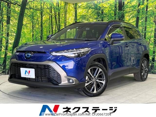 toyota corolla-cross 2022 -TOYOTA--Corolla Cross 6AA-ZVG11--ZVG11-1018195---TOYOTA--Corolla Cross 6AA-ZVG11--ZVG11-1018195- image 1