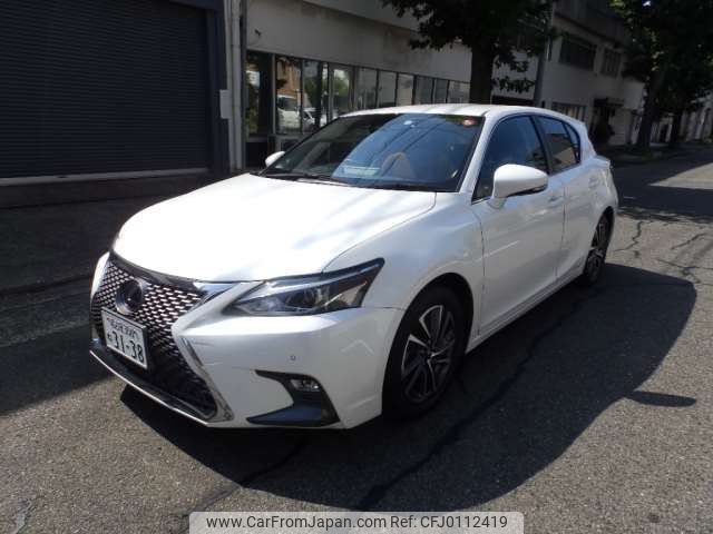 lexus ct 2019 -LEXUS 【名古屋 306ﾈ3138】--Lexus CT DAA-ZWA10--ZWA10-2357095---LEXUS 【名古屋 306ﾈ3138】--Lexus CT DAA-ZWA10--ZWA10-2357095- image 1