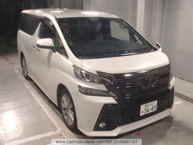 toyota vellfire 2017 -TOYOTA 【野田 301ﾇ3645】--Vellfire AGH35W-0020700---TOYOTA 【野田 301ﾇ3645】--Vellfire AGH35W-0020700- image 1