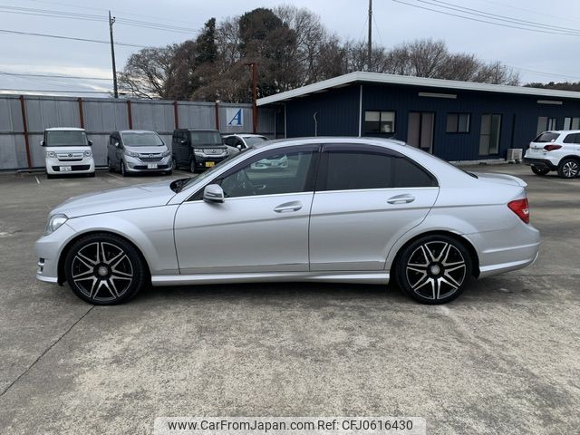 mercedes-benz c-class 2013 NIKYO_KQ14227 image 2