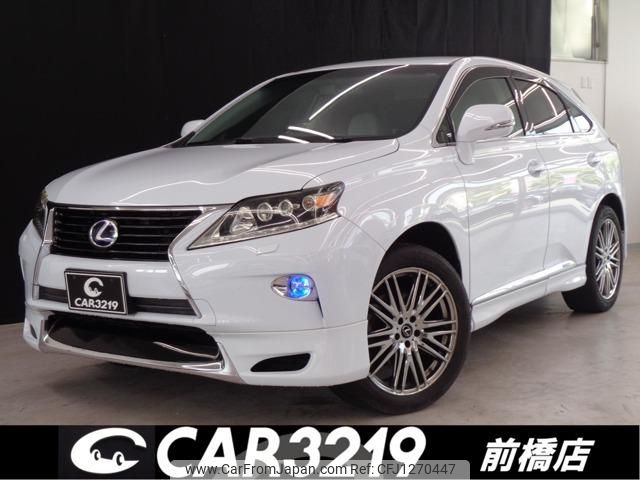 lexus rx 2012 -LEXUS--Lexus RX GYL16W--2404161---LEXUS--Lexus RX GYL16W--2404161- image 1